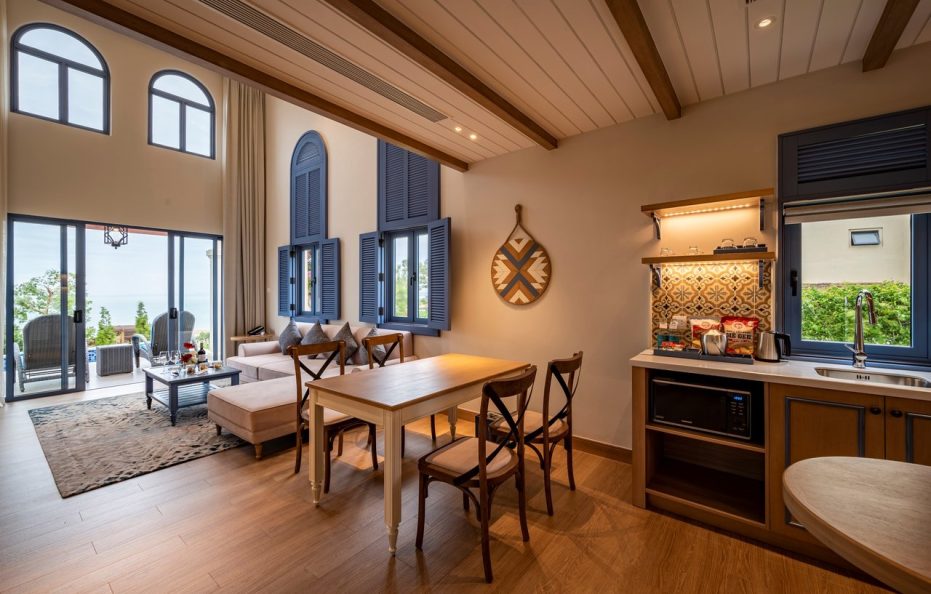 Biệt thự 01 phòng ngủ có hồ bơi riêng