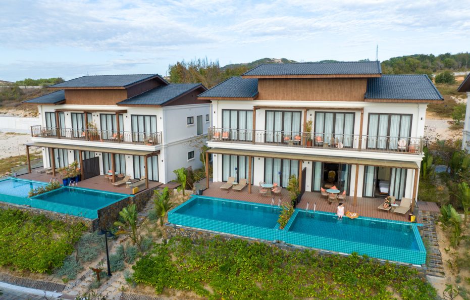 Villa Sandune 4 phòng ngủ hồ bơi riêng – 7 Khách