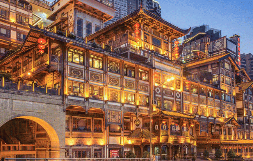 Tour Trùng Khánh – Thành Đô – Nga Mi – Lạc Sơn – Cửu Trại Câu 7N7Đ