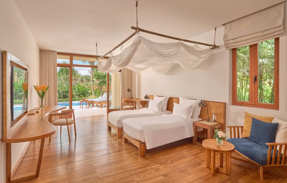 Khu Lagoon Villa | Biệt thự 02 phòng ngủ hướng hồ có hồ bơi riêng (Lagoon Two-Bedroom Pool Villa)